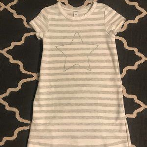 Girl's Old Navy Stripe w/ Glitter Star Dress